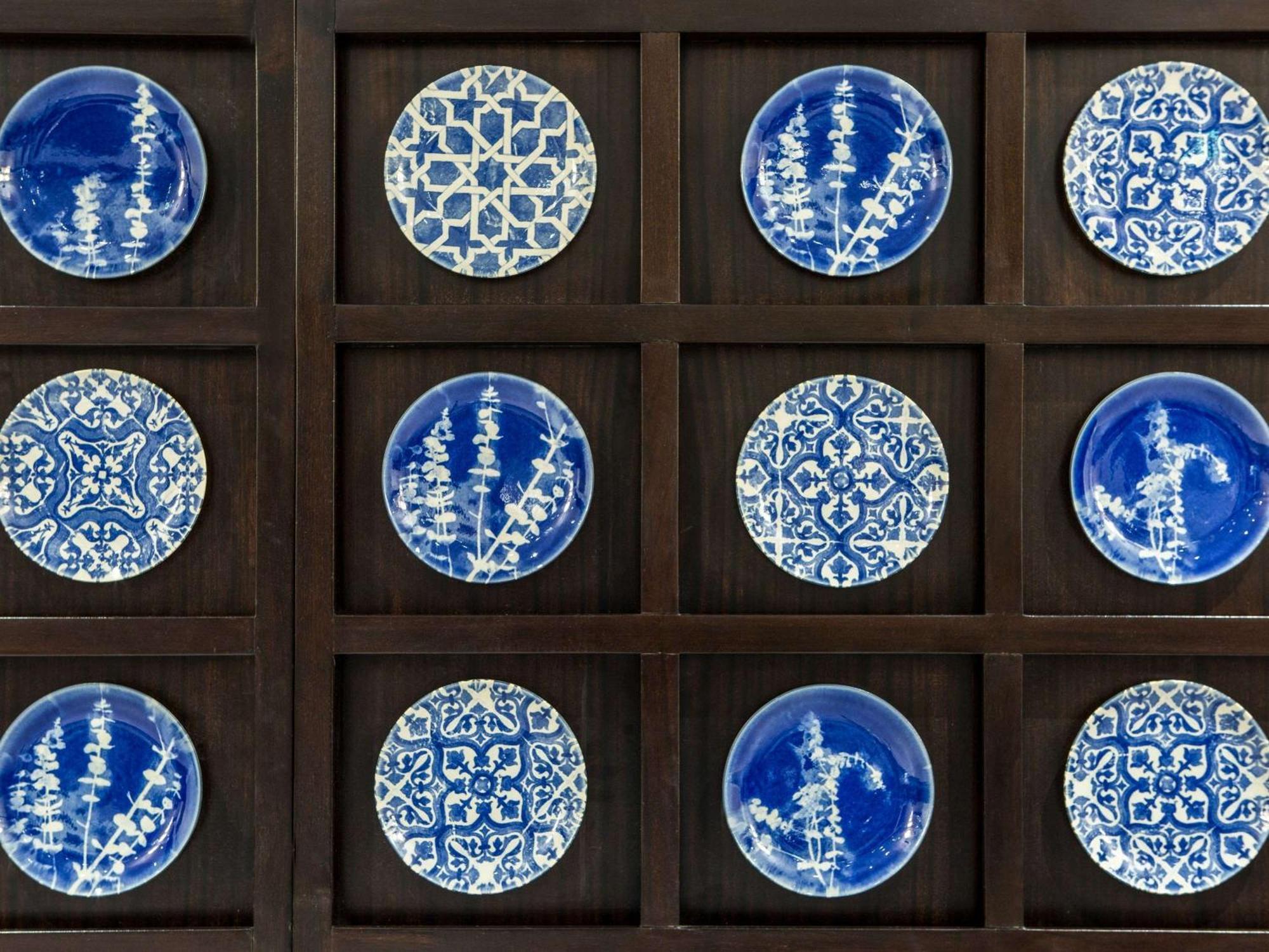 Lisboa 里斯本索菲特大饭店酒店 外观 照片 Blue and white plates